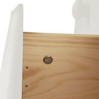 Thumbnail for Traditional White 4 Drawer Dressing Table With White Wooden Handles