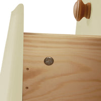 Thumbnail for Copenhagen Single Dressing Table in Cream Pine