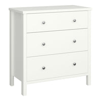 Thumbnail for 3 Drawer Chest Off White