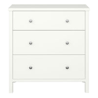 Thumbnail for 3 Drawer Chest Off White