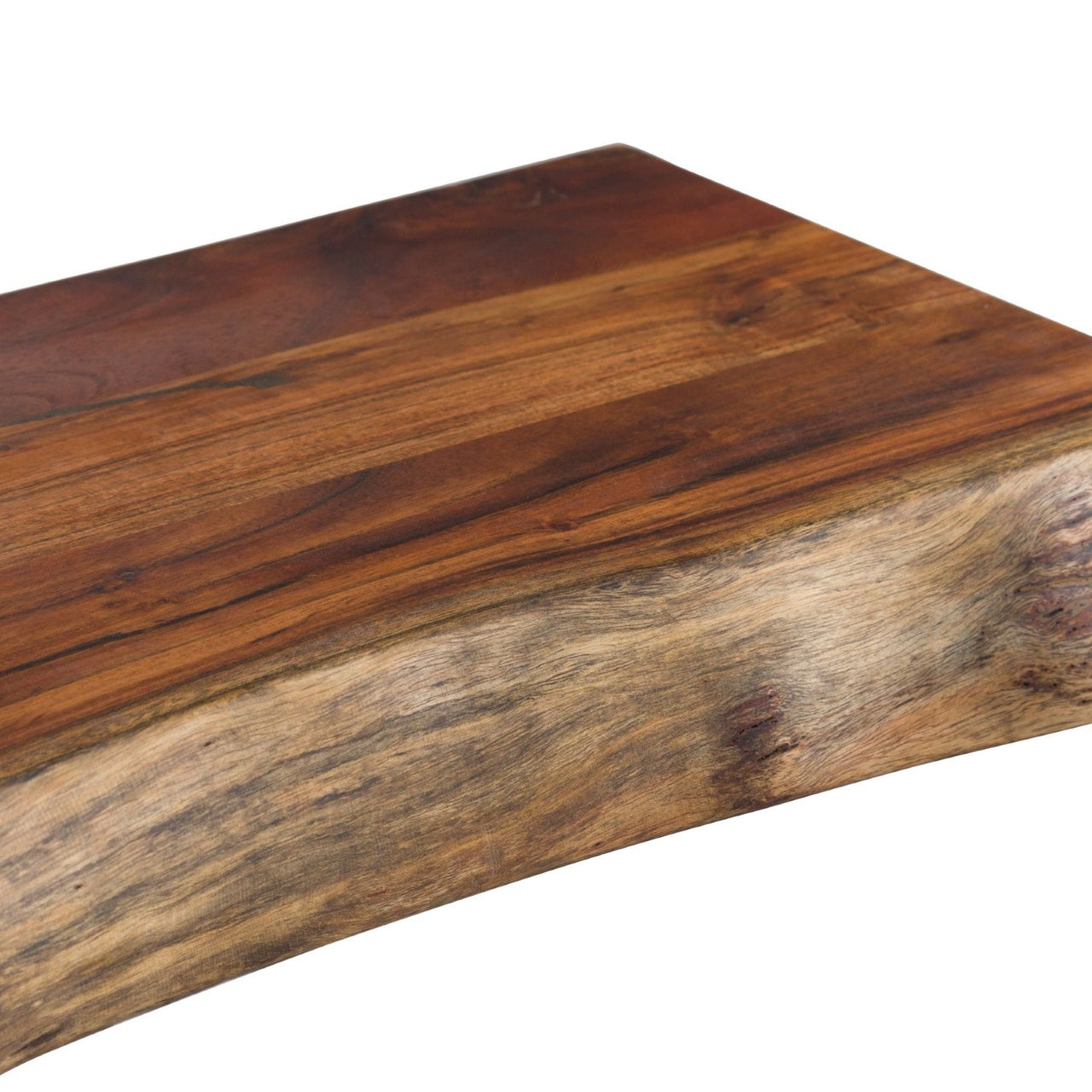 Live Edge Collection Brown Indian Acacia Wood Pyman Chopping Board