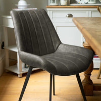 Thumbnail for Malmo Grey Dining Chair