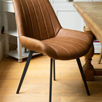 Thumbnail for Malmo Tan Dining Chair