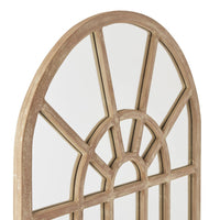 Thumbnail for Copgrove Collection Arched Paned Wall Mirror