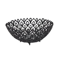 Thumbnail for Black Cast Large Lattice Bowl