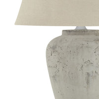 Thumbnail for Darcy Antique White Table Lamp With Linen Shade