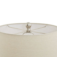 Thumbnail for Lattice Ceramic Table Lamp With Linen Shade