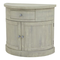 Thumbnail for Saltaire Collection Half Moon 2 Door Cupboard With Drawer