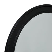 Thumbnail for Black Wood Round Framed Large Mirror