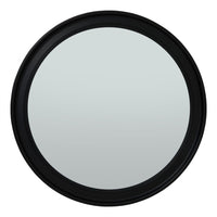 Thumbnail for Black Wood Round Framed Large Mirror