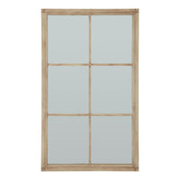 Thumbnail for Washed Wood Large Window Mirror