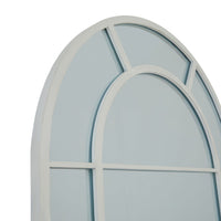 Thumbnail for White Large Arched Window Mirror