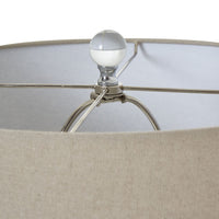 Thumbnail for Grey Shadows Table Lamp With Linen Shade