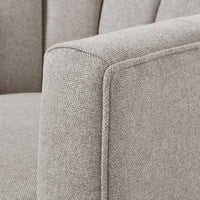 Thumbnail for Lily Swivel Chair In Oatmeal Twill