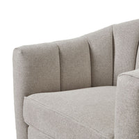 Thumbnail for Lily Swivel Chair In Oatmeal Twill