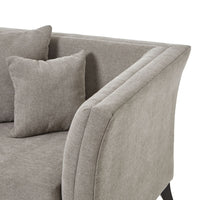 Thumbnail for Vesper Taupe Cushion Back Snuggle Chair