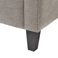 Thumbnail for Vesper Taupe Cushion Back Snuggle Chair