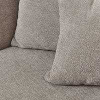 Thumbnail for Vesper Taupe Cushion Back Snuggle Chair