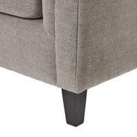 Thumbnail for Vesper Taupe Cushion Back Three Seater Sofa