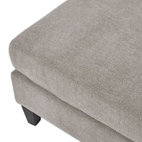 Thumbnail for Vesper Taupe Ottoman Foot Stool