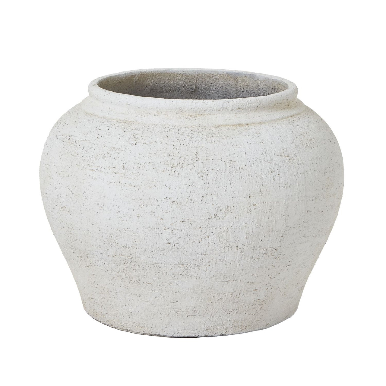 Ordo Lyme White Set Of 2 Planters