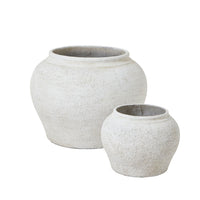 Thumbnail for Ordo Lyme White Set Of 2 Planters