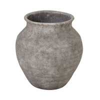 Thumbnail for Hellenic Extra Large Old Wall Grey Planter Pot