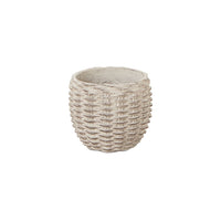 Thumbnail for Hellas Natural Clay Wicker Set Of 4 Planters