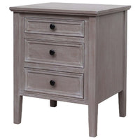 Thumbnail for The Serene Collection Three Drawer Bedside Table