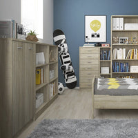 Thumbnail for 4 You Medium Wide Bookcase in Sonama Oak