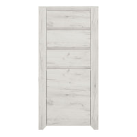 Thumbnail for White Oak 1 Door 3 Drawer Chest