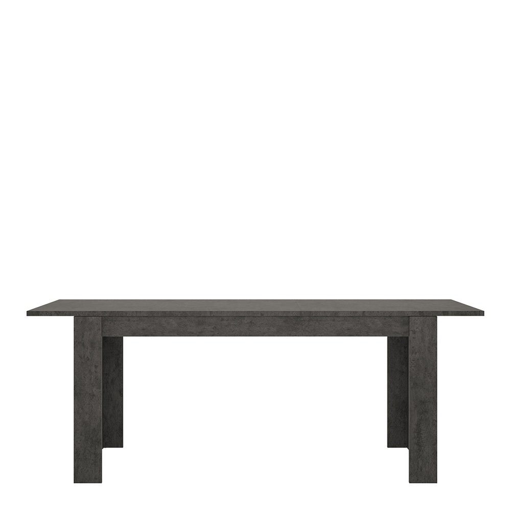 Dark Wood 160 to 200cm Rectangular Extending Dining Table