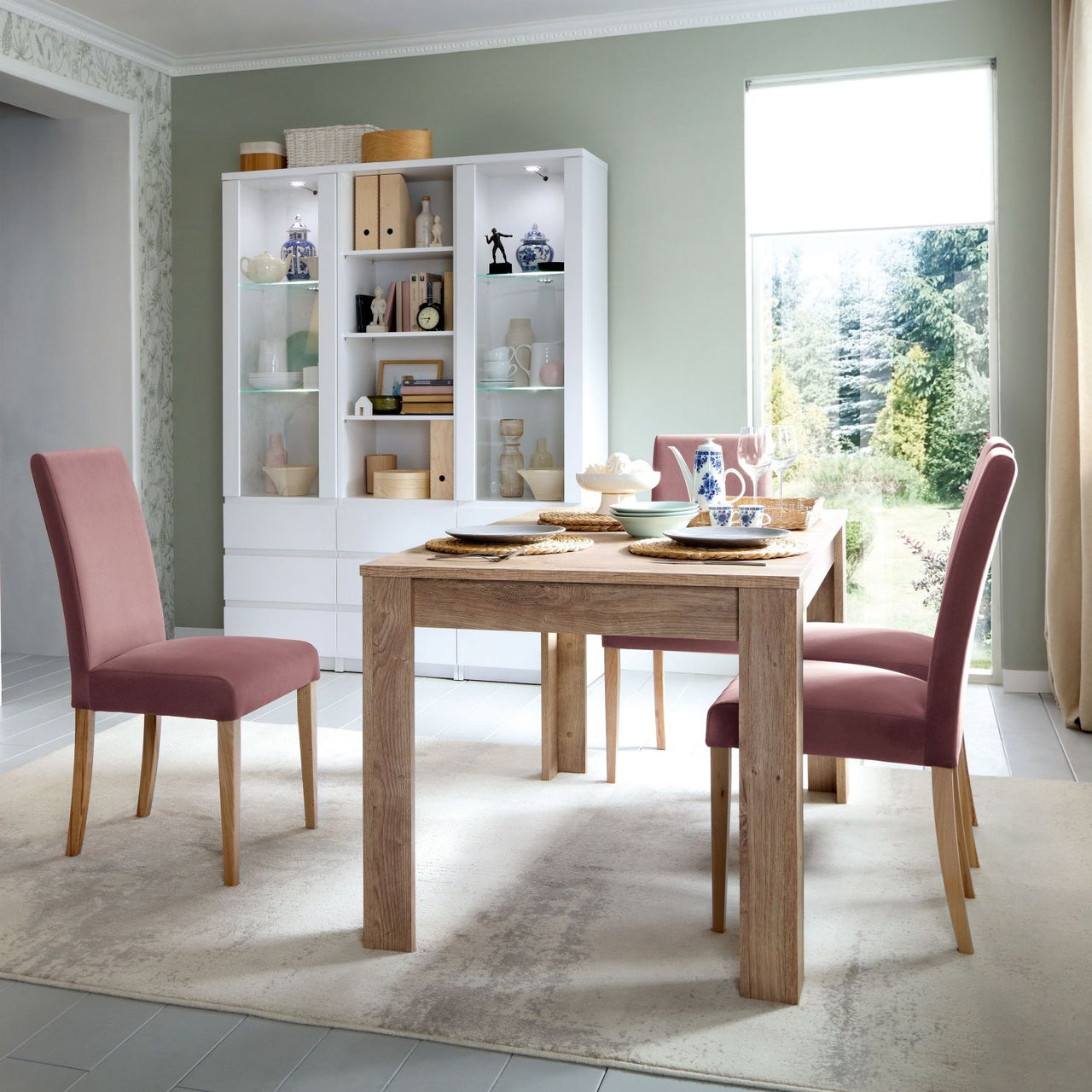 Fribo Extending dining table 140180cm in Oak