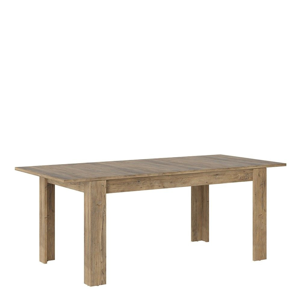 extending dining table 160200cm in Chestnut and Matera Grey