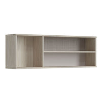 Thumbnail for Denim Shelf in Light Walnut, Grey Fabric Effect and Cashmere