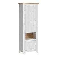 Thumbnail for Celesto 2 Door Cabinet in White and Oak