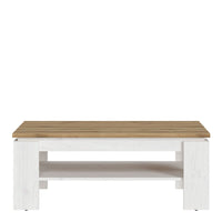 Thumbnail for Celesto Coffee Table in White and Oak