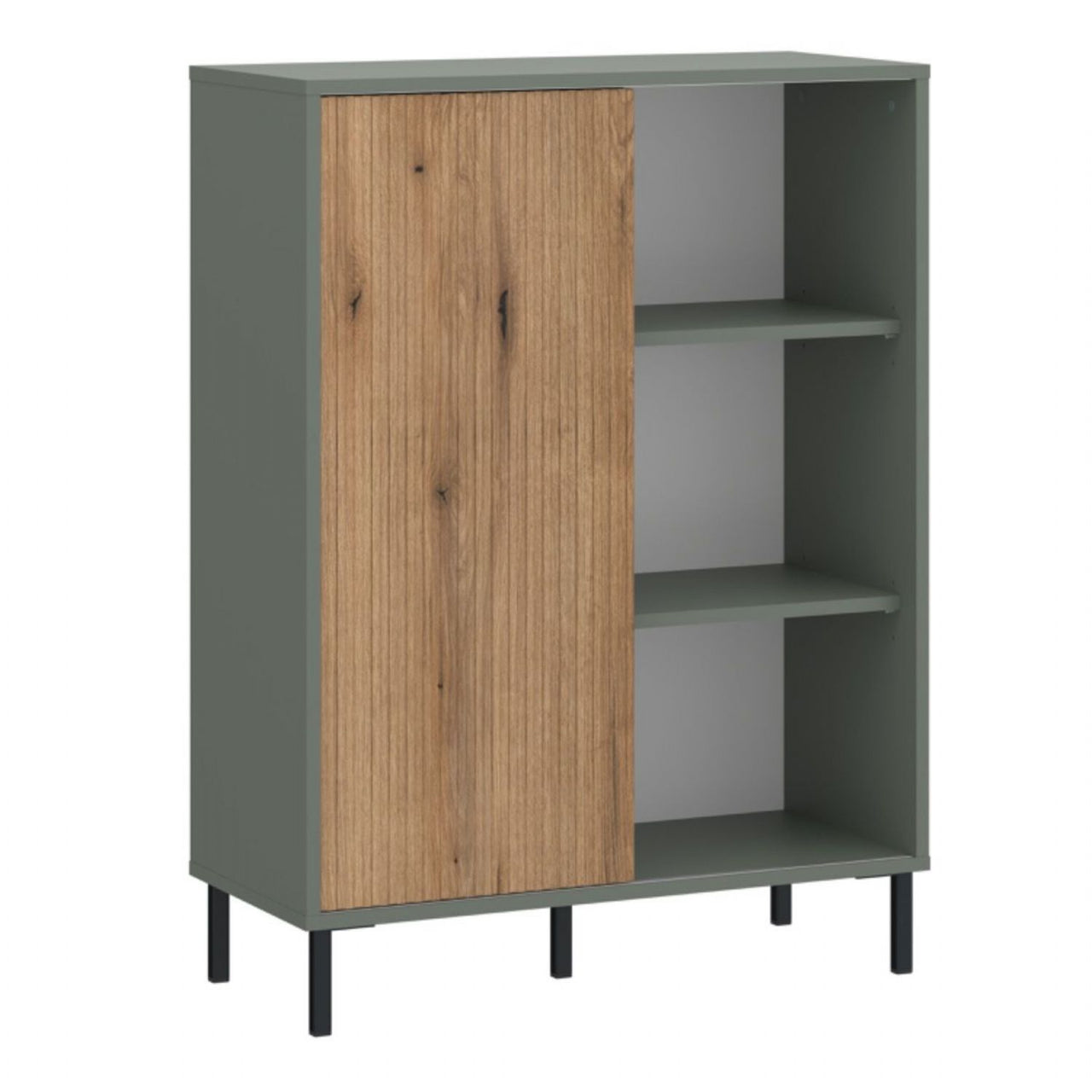 Darwin Sideboard 1 Door in Green Oak