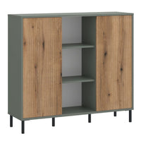 Thumbnail for Darwin Sideboard 2 Door in Green Oak