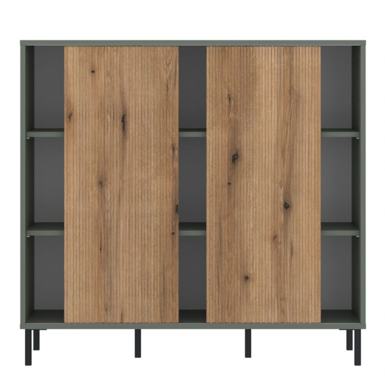 Darwin Sideboard 2 Door in Green Oak