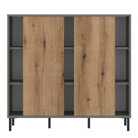 Thumbnail for Darwin Sideboard 2 Door in Green Oak