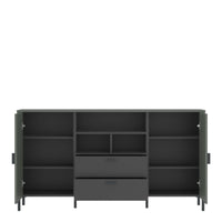 Thumbnail for Arundel Sideboard 2 Door 2 Drawer in Green Grey