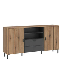 Thumbnail for Arundel Sideboard 2 Door 2 Drawer in Oak Grey