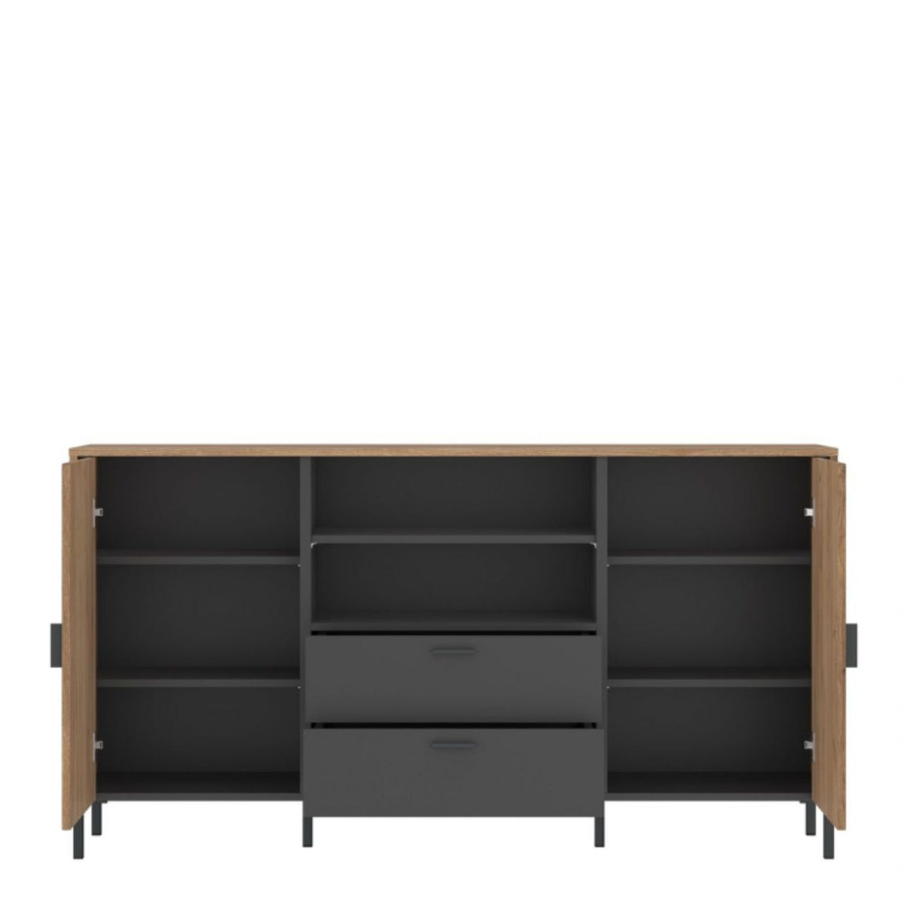 Arundel Sideboard 2 Door 2 Drawer in Oak Grey