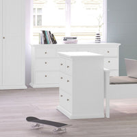 Thumbnail for Modern White Chest of 4 Drawers