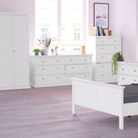 Thumbnail for Large 180cm Wide White 8 Drawer Chest of Drawers