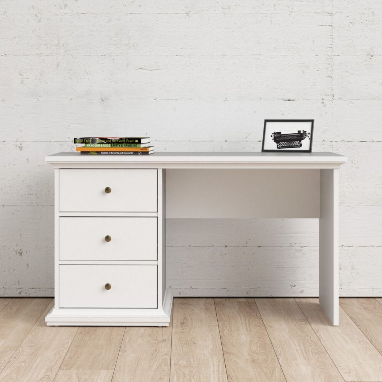 Paris Desk in White