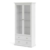 Thumbnail for Paris China cabinet in White