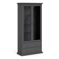 Thumbnail for Paris China cabinet in Matt Grey