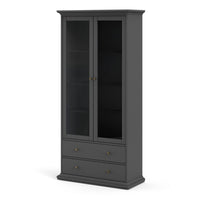 Thumbnail for Paris China cabinet in Matt Grey